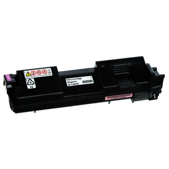 Toner Cartridge Ricoh SPC360HE, 5000 p, Magenta Toner Cartridge Ricoh SPC360HE, 5000 p, Magenta