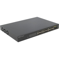 Switch ZYXEL GS1900-24HP, 24 port managed, Gigabit, PoE, Rack-Mount Switch ZYXEL GS1900-24HP, 24 port managed, Gigabit, PoE, Rack-Mount