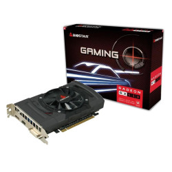 Graphic card BIOSTAR Radeon RX550, 4GB, GDDR5, 128 bit, DVI-I, HDMI, DisplayPort