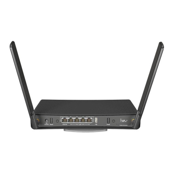 Рутер MikroTik RBD53iG-5HacD2HnD, 2.4/5 GHz, PoE, Черен Рутер MikroTik RBD53iG-5HacD2HnD, 2.4/5 GHz, PoE, Черен