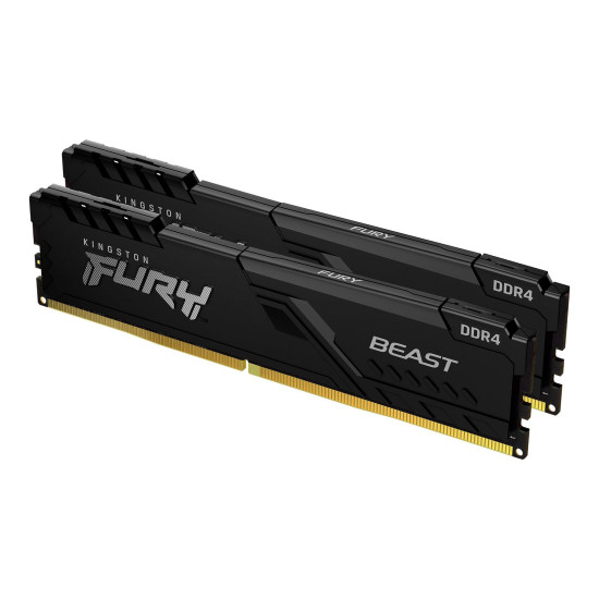 Памет Kingston FURY Beast Black 8GB(2x4GB) DDR4 2666MHz KF426C16BBK2/8 Памет Kingston FURY Beast Black 8GB(2x4GB) DDR4 2666MHz KF426C16BBK2/8