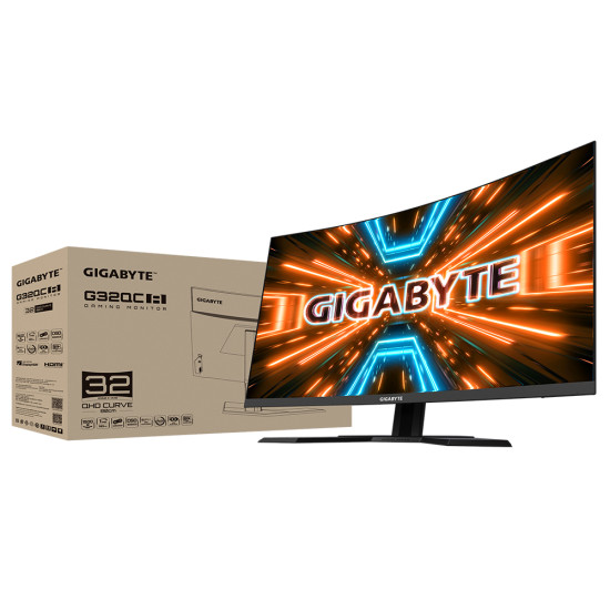 Gaming Monitor Gigabyte G32QC, 31.5 Gaming Monitor Gigabyte G32QC, 31.5