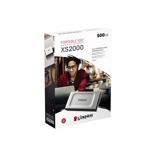 Външен SSD Kingston XS2000 SSD 2000GB Външен SSD Kingston XS2000 SSD 2000GB
