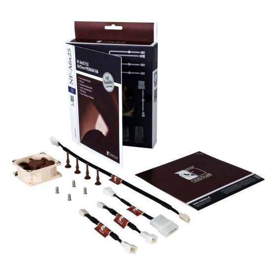 Вентилатор Noctua NF-A6x25 FLX, 60mm Вентилатор Noctua NF-A6x25 FLX, 60mm