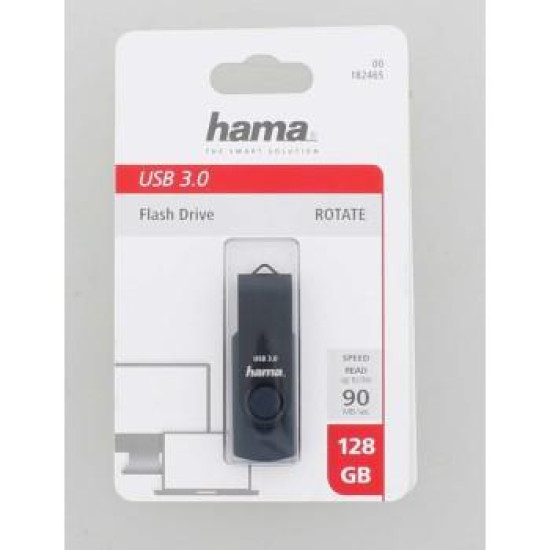 USB памет HAMA Rotate, 128GB, HAMA-182465 USB памет HAMA Rotate, 128GB, HAMA-182465