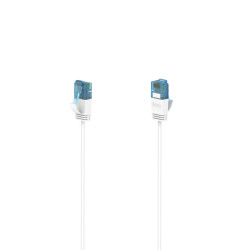 Мрежов кабел HAMA Flexi-Slim, U/UTP CAT 6a, 10 Gbit/s, RJ-45 - RJ45, 1.50 m, Бял Мрежов кабел HAMA Flexi-Slim, U/UTP CAT 6a, 10 Gbit/s, RJ-45 - RJ45, 1.50 m, Бял