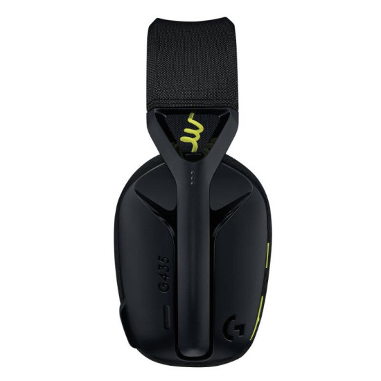 Геймърски безжични слушалки Logitech G435 Lightspeed Wireless, Микрофон, Черни Геймърски безжични слушалки Logitech G435 Lightspeed Wireless, Микрофон, Черни