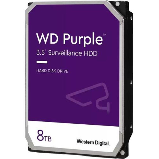 Хард диск WD Purple, 8TB, 5640rpm, 128MB, SATA 3, WD84PURZ Хард диск WD Purple, 8TB, 5640rpm, 128MB, SATA 3, WD84PURZ