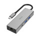 USB-C Hub, 4 Ports, HAMA-200108 USB-C Hub, 4 Ports, HAMA-200108