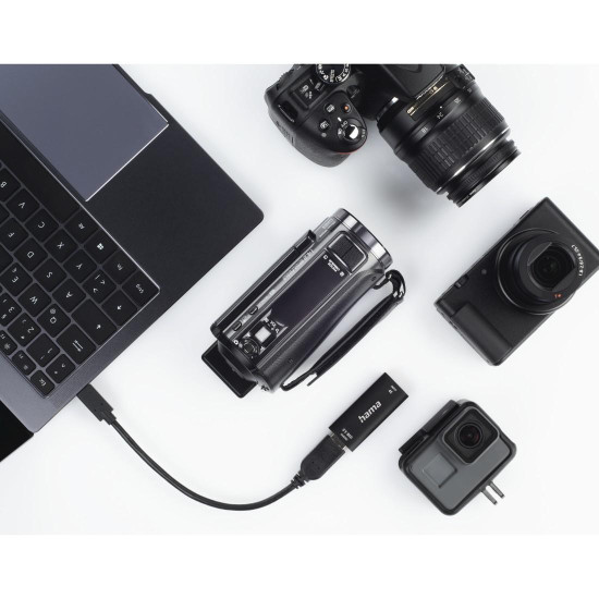 Video Recording стик HAMA 74257, HDMI женско - USB мъжко, 4К, Черен Video Recording стик HAMA 74257, HDMI женско - USB мъжко, 4К, Черен