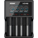 Charger 4 channel LCD display USB VC4SL, Universal Charger, LiIon & NIMH, 18650, CR123; AA, AAA - XTAR Charger 4 channel LCD display USB VC4SL, Universal Charger, LiIon & NIMH, 18650, CR123; AA, AAA - XTAR