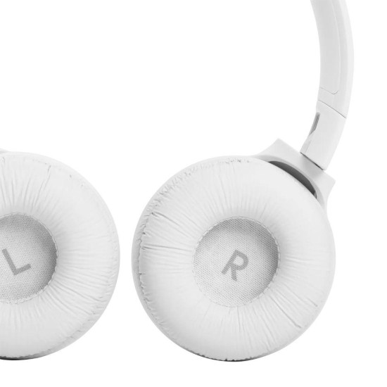 Слушалки on-ear JBL T510BT, Бели Слушалки on-ear JBL T510BT, Бели