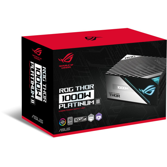 Захранващ блок ASUS ROG THOR 1000W Platinum II Захранващ блок ASUS ROG THOR 1000W Platinum II