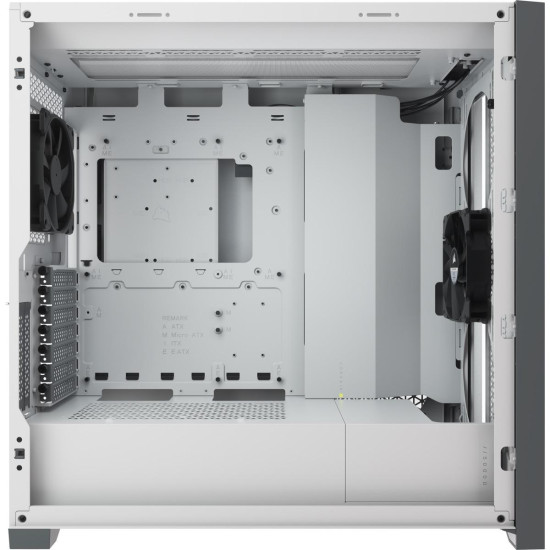 Кутия Corsair 5000D Airflow Mid Tower, Tempered Glass, Бяла Кутия Corsair 5000D Airflow Mid Tower, Tempered Glass, Бяла