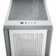 Кутия Corsair iCUE 4000X RGB Mid Tower, Tempered Glass, Бяла Кутия Corsair iCUE 4000X RGB Mid Tower, Tempered Glass, Бяла