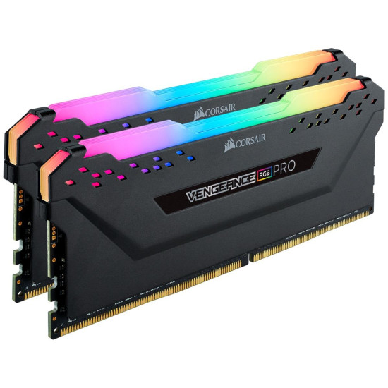 Памет Corsair Vengeance PRO RGB Black 16GB(2x8GB) DDR4 3600MHz CMW16GX4M2Z3600C18 Памет Corsair Vengeance PRO RGB Black 16GB(2x8GB) DDR4 3600MHz CMW16GX4M2Z3600C18