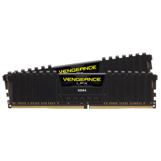 Памет Corsair Vengeance LPX Black 32GB(2x16GB) DDR4 3200MHz CMK32GX4M2E3200C16 Памет Corsair Vengeance LPX Black 32GB(2x16GB) DDR4 3200MHz CMK32GX4M2E3200C16