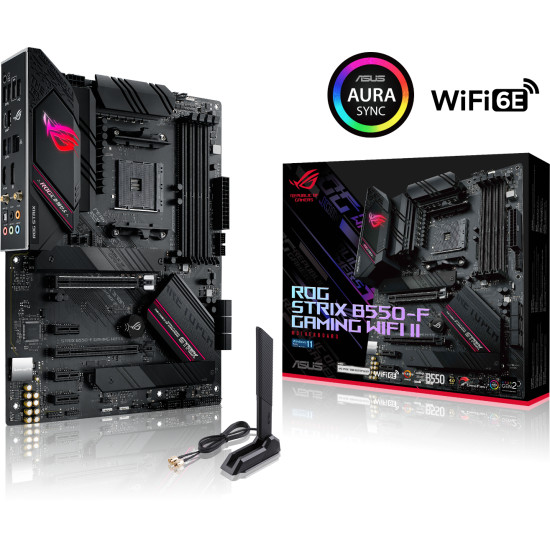 Motherboard ASUS ROG STRIX B550-F GAMING WIFI II, AMD AM4 Motherboard ASUS ROG STRIX B550-F GAMING WIFI II, AMD AM4