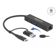 3 Port USB 3.2 Gen 1 Hub, DELOCK-64149 3 Port USB 3.2 Gen 1 Hub, DELOCK-64149
