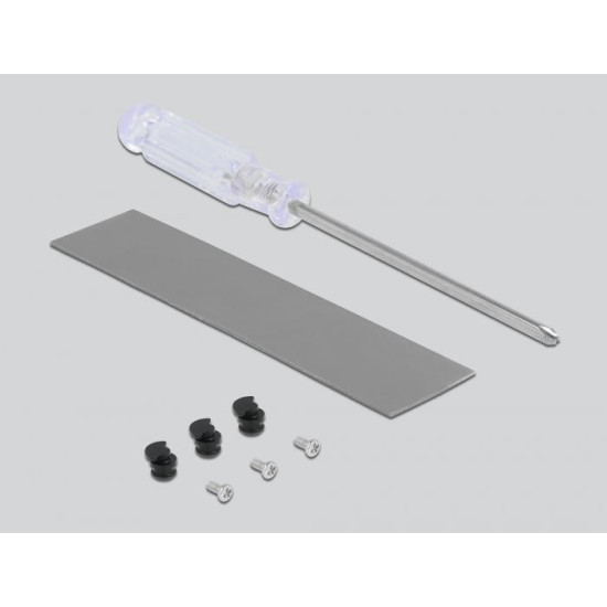 Delock PCI Express x16 (x1 / x4 / x8) Card to 1 x NVMe M.2 Key M with LED illumination Delock PCI Express x16 (x1 / x4 / x8) Card to 1 x NVMe M.2 Key M with LED illumination