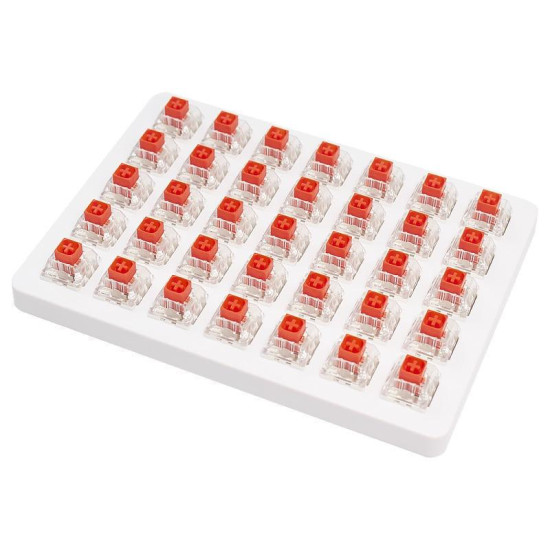 Keychron Switches for mechanical keyboards Kailh Box Red Switch Set 35 pcs Keychron Switches for mechanical keyboards Kailh Box Red Switch Set 35 pcs