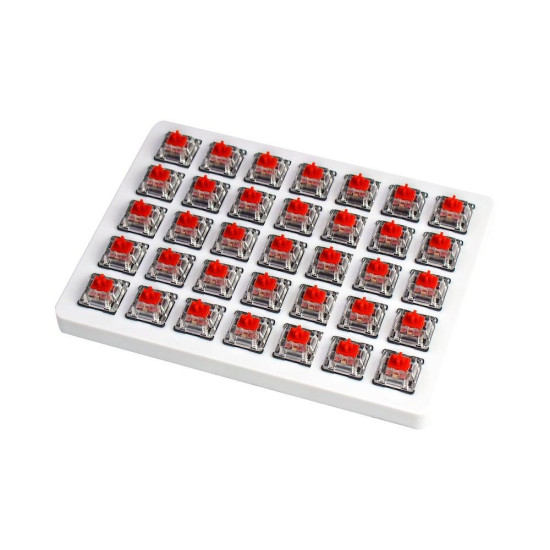 Суичове за механична клавиатура Keychron Red, Switch Set 35 броя Суичове за механична клавиатура Keychron Red, Switch Set 35 броя