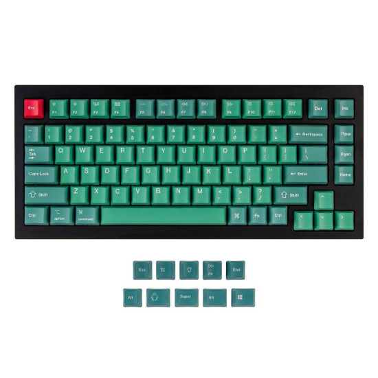 Капачки за механична клавиатура Keychron Forest 92-Keycap Set PBT Dye-Sub US Layout Капачки за механична клавиатура Keychron Forest 92-Keycap Set PBT Dye-Sub US Layout