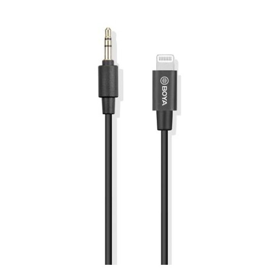 BOYA Clip-on Lavalier Microphone for iOS devices BY-M2D BOYA Clip-on Lavalier Microphone for iOS devices BY-M2D