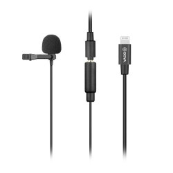 BOYA Clip-on Lavalier Microphone for iOS devices BY-M2D