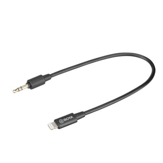 BOYA Clip-on Lavalier Microphone for iOS devices BY-M2D BOYA Clip-on Lavalier Microphone for iOS devices BY-M2D