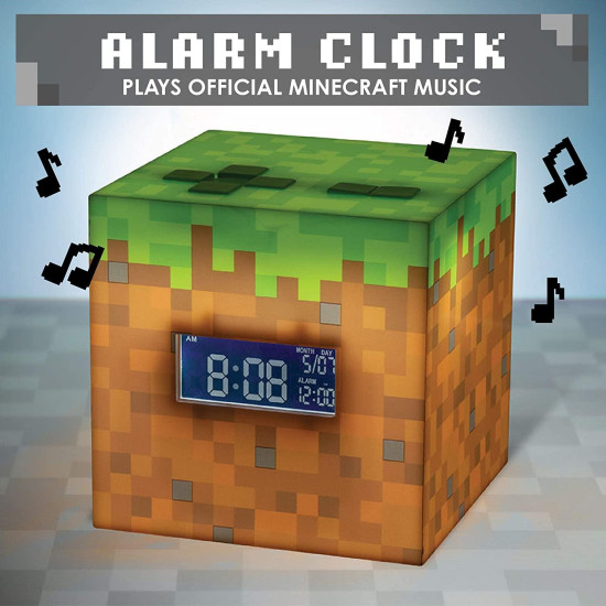 Paladone Minecraft Alarm Clock Paladone Minecraft Alarm Clock