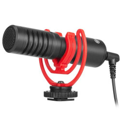 BOYA Super-cardioid Condenser Shotgun Microphone, 3.5mm