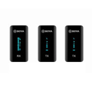 BOYA 2.4GHz Ultra-compact Wireless Microphone System BY-XM6-S2 BOYA 2.4GHz Ultra-compact Wireless Microphone System BY-XM6-S2