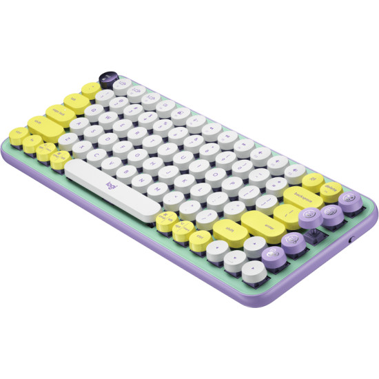 Геймърска Механична Клавиатура Logitech POP Keys Daydream, TKL, Bluetooth 5.1 Геймърска Механична Клавиатура Logitech POP Keys Daydream, TKL, Bluetooth 5.1