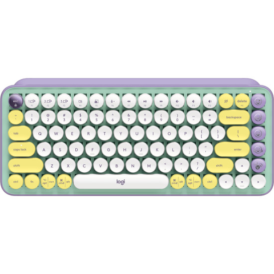 Геймърска Механична Клавиатура Logitech POP Keys Daydream, TKL, Bluetooth 5.1 Геймърска Механична Клавиатура Logitech POP Keys Daydream, TKL, Bluetooth 5.1