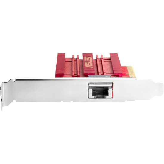 Network Adapter ASUS XG-C100C, RJ45 port, PCIe, 10/5/2.5/1Gbps/100Mbps Network Adapter ASUS XG-C100C, RJ45 port, PCIe, 10/5/2.5/1Gbps/100Mbps