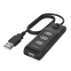 USB хъб, 4 порта, HAMA-200118 USB хъб, 4 порта, HAMA-200118