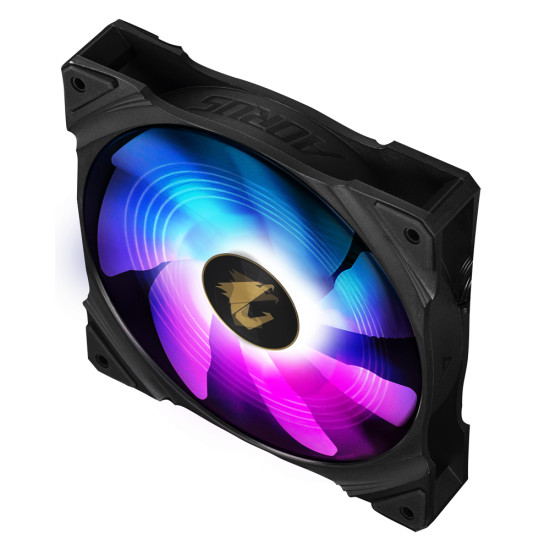 Вентилатор GIGABYTE AORUS 140, ARGB, 140mm, 1700 RPM, 4pin, PMW Вентилатор GIGABYTE AORUS 140, ARGB, 140mm, 1700 RPM, 4pin, PMW