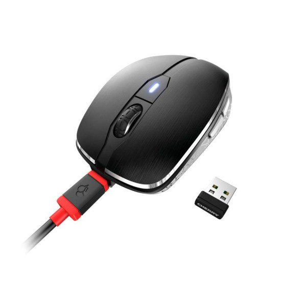 Безжична мишка CHERRY MW 8C ADVANCED, USB, Bluetooth/2.4Ghz, Черна Безжична мишка CHERRY MW 8C ADVANCED, USB, Bluetooth/2.4Ghz, Черна