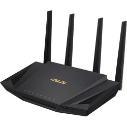 Wireless Router ASUS RT-AX58U V2, AX3000 Dual Band WiFi 6 (802.11ax), MU-MIMO, IPv6, OFDMA, AiMesh, AiProtection Pro, 2402 Mbps Wireless Router ASUS RT-AX58U V2, AX3000 Dual Band WiFi 6 (802.11ax), MU-MIMO, IPv6, OFDMA, AiMesh, AiProtection Pro, 2402 Mbps