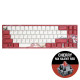Mechanical Keyboard Ducky x Varmilo Miya Koi 65%, Cherry MX Silent Red Mechanical Keyboard Ducky x Varmilo Miya Koi 65%, Cherry MX Silent Red