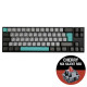 Mechanical Keyboard Ducky x Varmilo Miya Mac Moonlight 65%, Cherry MX Silent Red Mechanical Keyboard Ducky x Varmilo Miya Mac Moonlight 65%, Cherry MX Silent Red