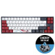Mechanical Keyboard Ducky x Varmilo Miya Beijing Opera 65%, Cherry MX Blue Mechanical Keyboard Ducky x Varmilo Miya Beijing Opera 65%, Cherry MX Blue