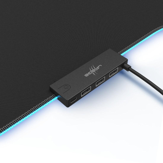 Геймърски пад Hama uRage Lethality 450 Illuminated, USB hub, Черен Геймърски пад Hama uRage Lethality 450 Illuminated, USB hub, Черен