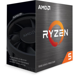 CPU AMD Ryzen 5 5500, AM4 Socket, 6 Cores, 3.6GHz, 19MB Cache, 65W, BOX CPU AMD Ryzen 5 5500, AM4 Socket, 6 Cores, 3.6GHz, 19MB Cache, 65W, BOX