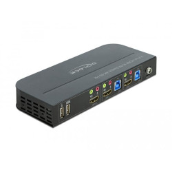 KVM switch Delock 11481 2-port, USB, HDMI, Audio