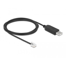 Delock USB-A male - RJ12 (RS232) for Skywatcher Telescopes, 2m Delock USB-A male - RJ12 (RS232) for Skywatcher Telescopes, 2m
