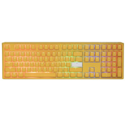 Mechanical Keyboard Ducky One 3 Yellow Full-Size, Cherry MX Red Mechanical Keyboard Ducky One 3 Yellow Full-Size, Cherry MX Red