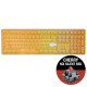 Геймърскa механична клавиатура Ducky One 3 Yellow Full-Size, Cherry MX Silent Red Геймърскa механична клавиатура Ducky One 3 Yellow Full-Size, Cherry MX Silent Red