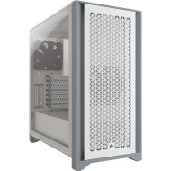 Case Corsair 4000D Airflow Mid Tower, Tempered Glass, White Case Corsair 4000D Airflow Mid Tower, Tempered Glass, White